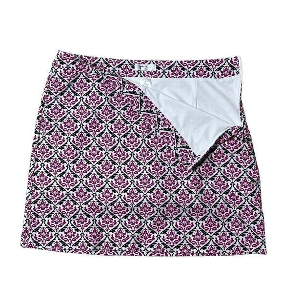 Greg Norman 'The Shark' Pink and Black Skort, Size 10 - Picture 5 of 7